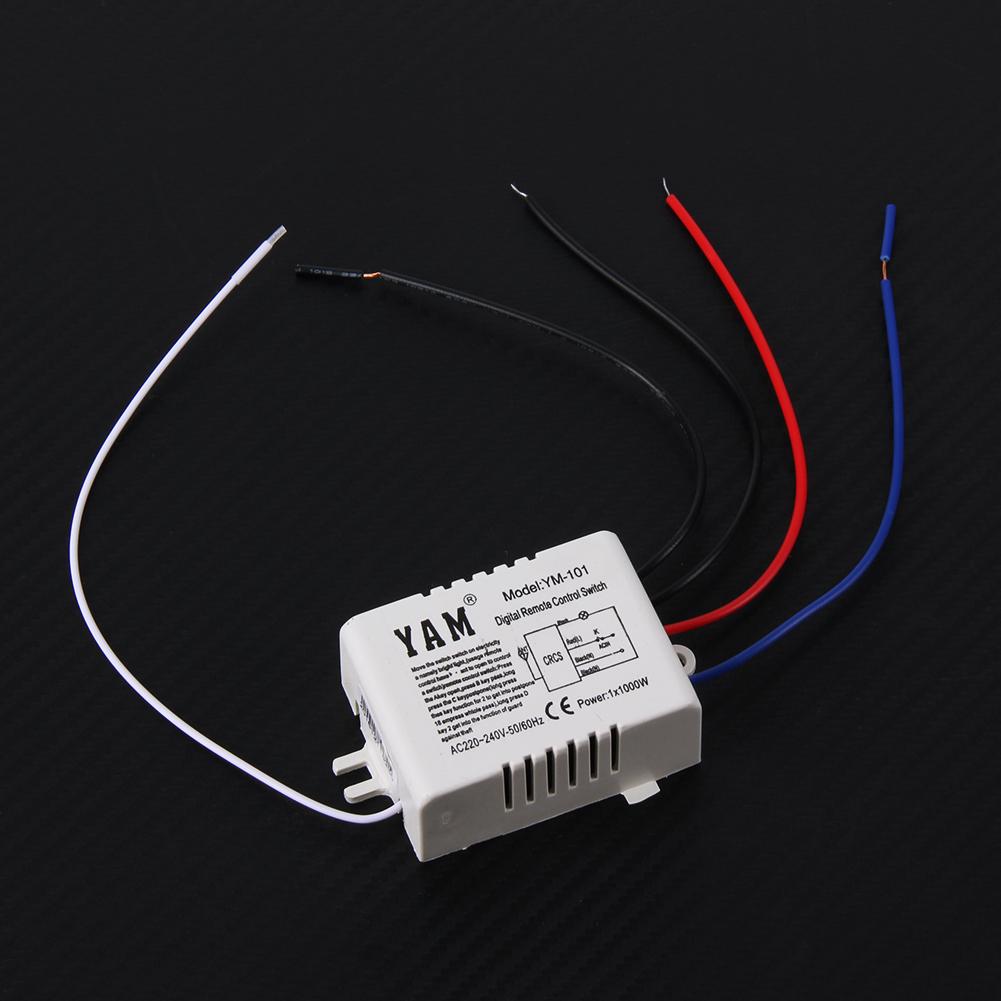 1/2/3 Channel Receiver Transmitter ON/OFF 220V Light Lamp Gadgets Wall Remote Control Switchs Lamp for LED Ceiling Light Lamp