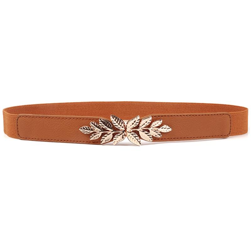 Waist Belt Elastic Slim Decorative Stretchy Quick Release Tight Waist Dress Belt