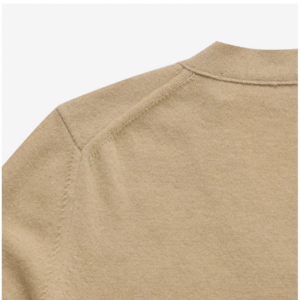 Comme DeS GarconS P1n066 2 Play White Heart Wafen Men S Cardigan