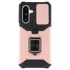 For Samsung Galaxy A17 5G/A17 4G/A26 5G Case Kickstand Slide Lens Lid PC + TPU Phone Cover with Card Slot