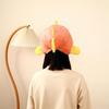 Soft Skin-friendly Plush Anglerfish Hat Open Mouth Fish Cosplay Cap Fish Headwear  Birthday Holiday