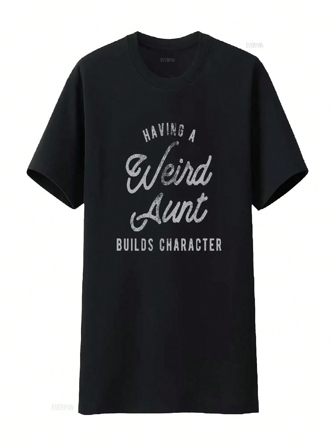 Weird Aunt Builds Character Funny Sister T Shirt For Women Auntie Vintage Washed Unisex Comfortable Casual Homme Streetwear S разноцветный