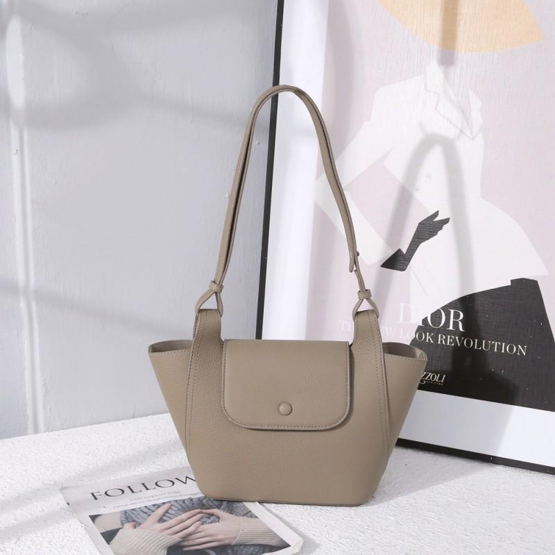 

Bag Women s Trendy Leather Tote Fashion TOGO Top Layer Cowhide Crossbody Shoulder 5557