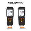 SMART SENSOR AS511B Digital Differential Pressure Gauge -206.8~206.8KPA Manometer Dual Port   Gas Pressure  with LCD Backlight Display Supports Temp