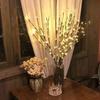 20LED Artificial Tree Branches Lights Battery Powered Fake Branches Lamp for Desktop Nordic Wedding Valentine's Day Decorative
