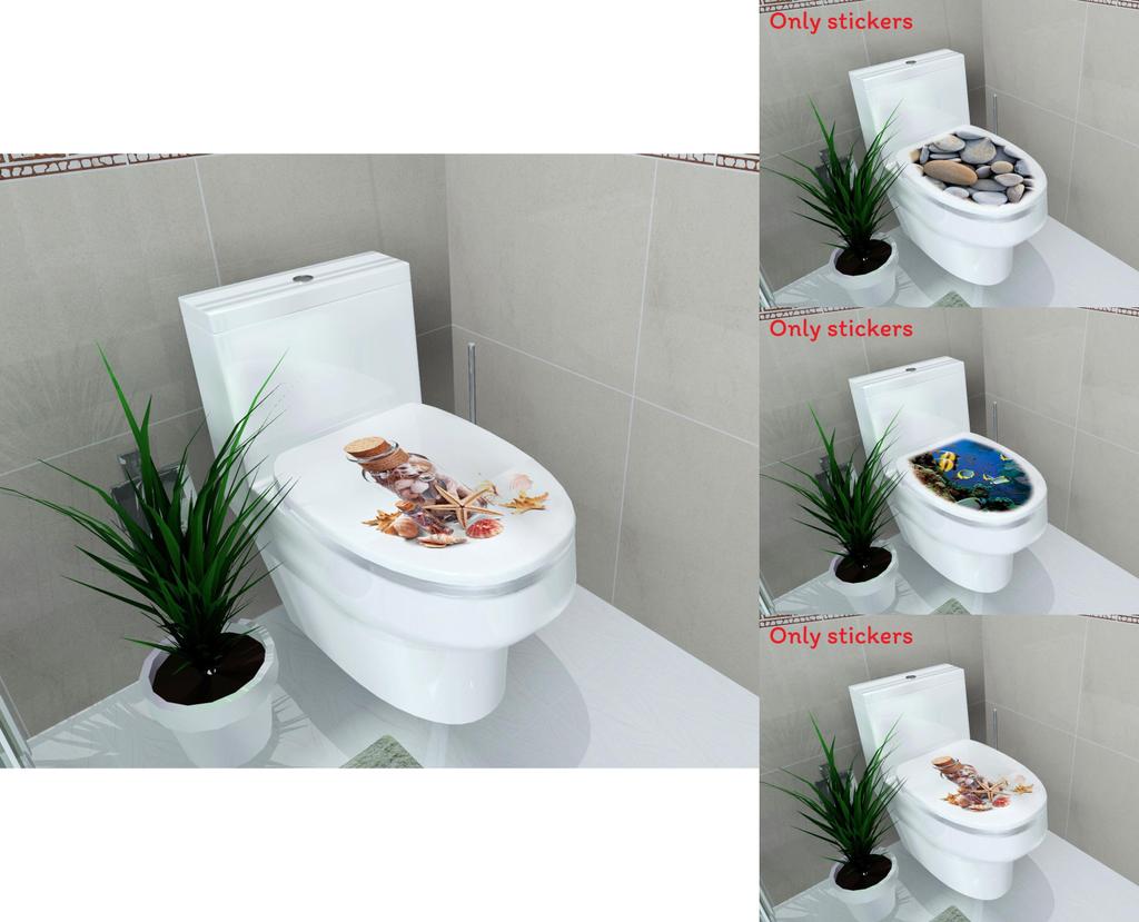 Marine Animals Wall Sticker Pvc Removable Waterproof Decal For Bathroom And Living Room Decor