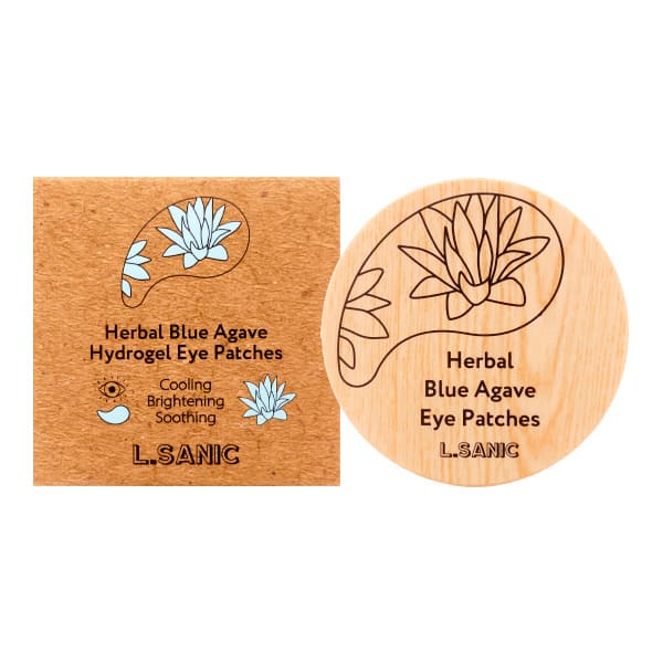 

L.SANIC Herbal Blue Agave Hydrogel Eye Patches Гидрогелевые патчи с экстрактом голубой агавы