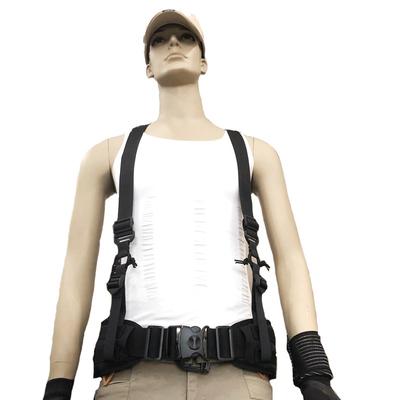 Outdoor X-type Suspenders For Duty Belt Adjustable Multi-function Tactical Duty Belt Harness Combat Belt Strape