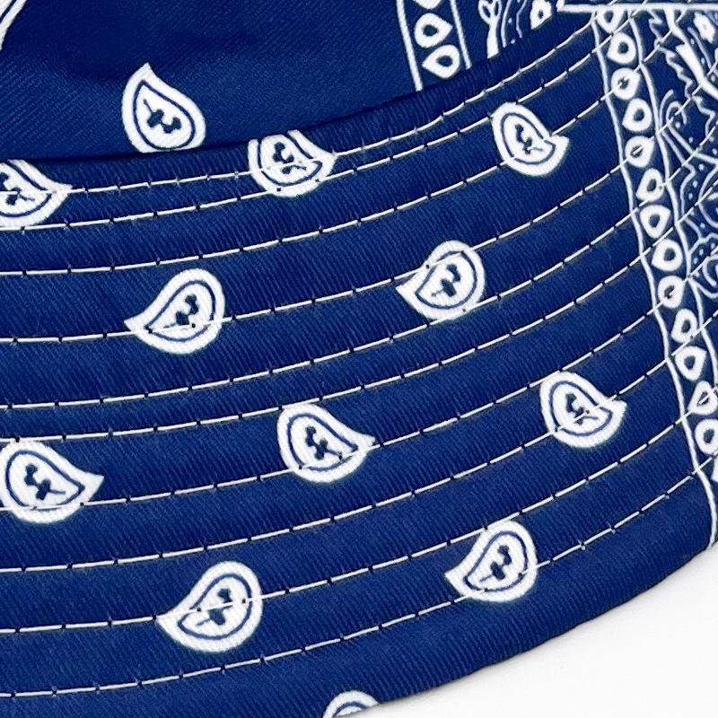 European and American new cashew flower fisherman hat, men's trendy foldable sunscreen sun hat