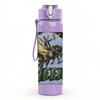 1PC Bee Wasp Insect Vintage Grunge Print 750ml Portable Sports Water Bottle Leakproof Gym Outdoor Travel Drink Cup