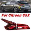 Car Accessories For Citroen C5X Auto Rear Tail Light Signal Lamp Brake Warning Light Stop Light Driving Light Taillight Assembly