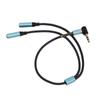 3.5mm Audio Connector Y Splitter Cable Audio Extension Cables Audio Cable Headphone Adapter