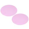 2PCS NonStick Round Silicone Dough Rolling Mat Baking Pastry Pad Sheet Liner for Cake Turntable Stand