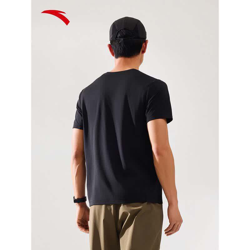 ANTA Men's Wang Yibo Zero-Pressure Merino Wool Quick-Dry T-Shirt