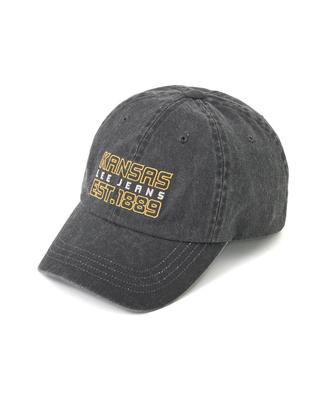 LEE Kansas Lettering Ball Cap Charcoal