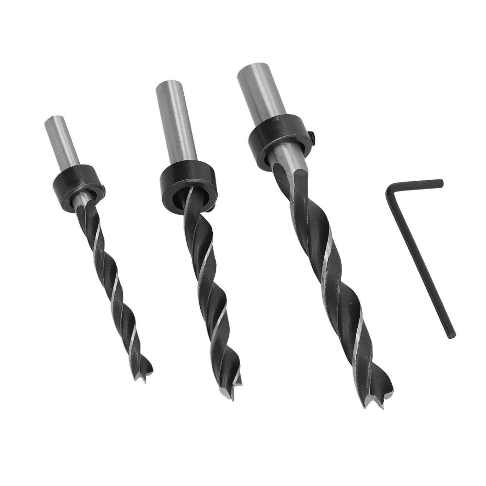 7pcs ThreePoint Drill Wood Drill Bits Woodworking Drill Bits  Carpentry Drilling