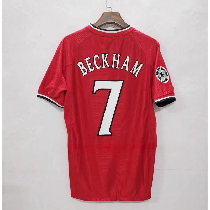 Vintage Jersey Football Uniform Classic Henry AC Ronaldo Rolca Beckham Jersey