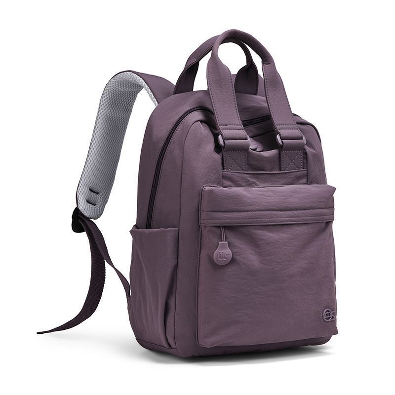 Water Resistant Nylon Backpack for Women and Students with Multiple Pockets for Daily Commute School