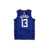 Nike Kids Basketball Jersey Los Angeles Clippers Paul George V-Neck Sleeveless Letter Number Print Kids jersey Blue 3Z2B7BZ2P-LAC