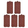 Home Baking Gadgets 19-Hole Silicone Button Molds, Three Sizes DIY Cake Decorating Tray, Cookie Molds Flexible Easy Release for Chocolate And