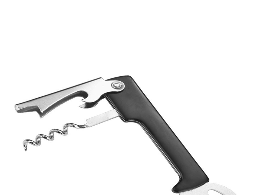 Multi-function Wine  Corkscrew Stainless Steel Wine Bottle Cap Remover Bar Household Accessories