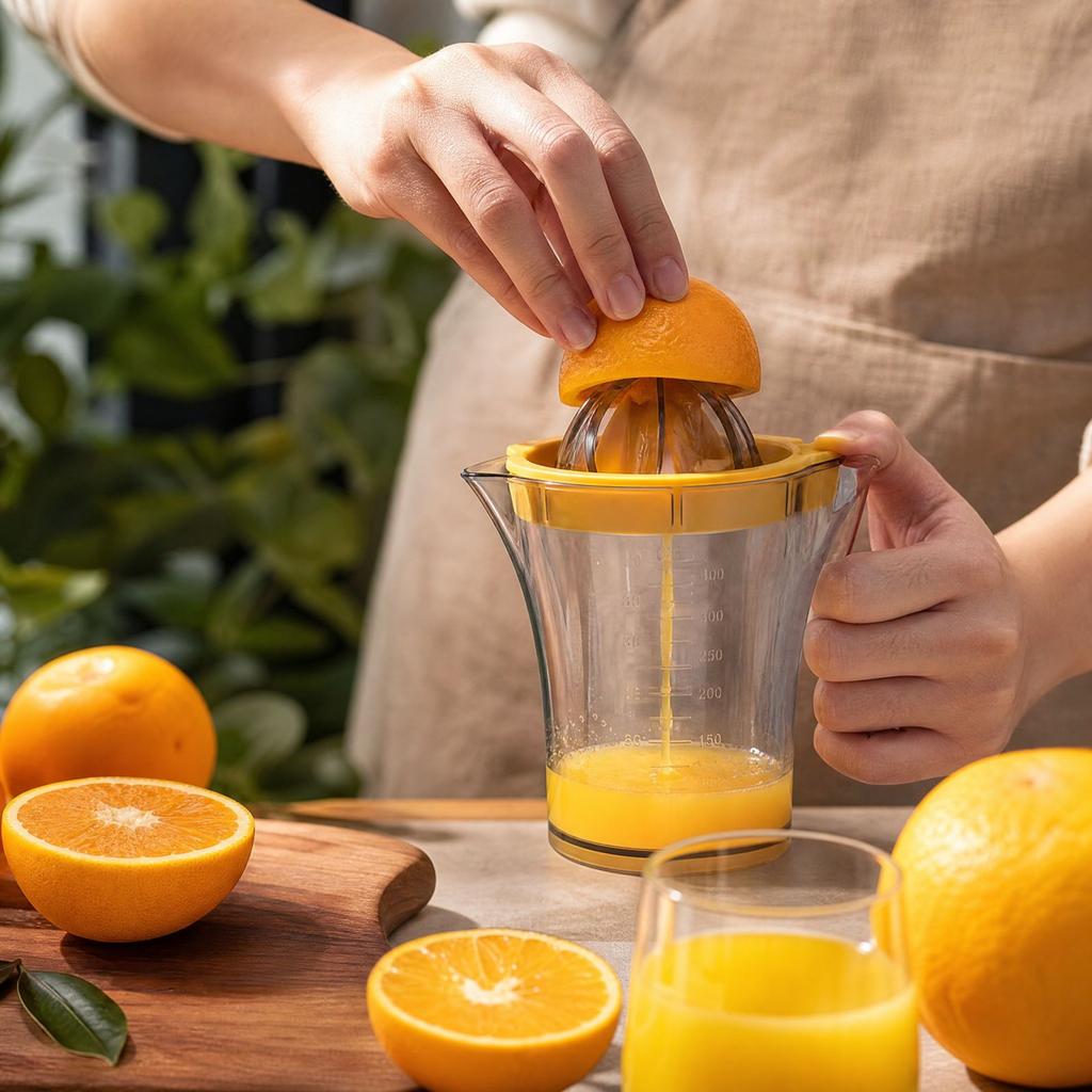 Manual Juicer Portable Lemon Squeezer for Orange and Press