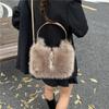 Trendy Autumn/winter Fuzzy Handbag - New Plush Crossbody Bag