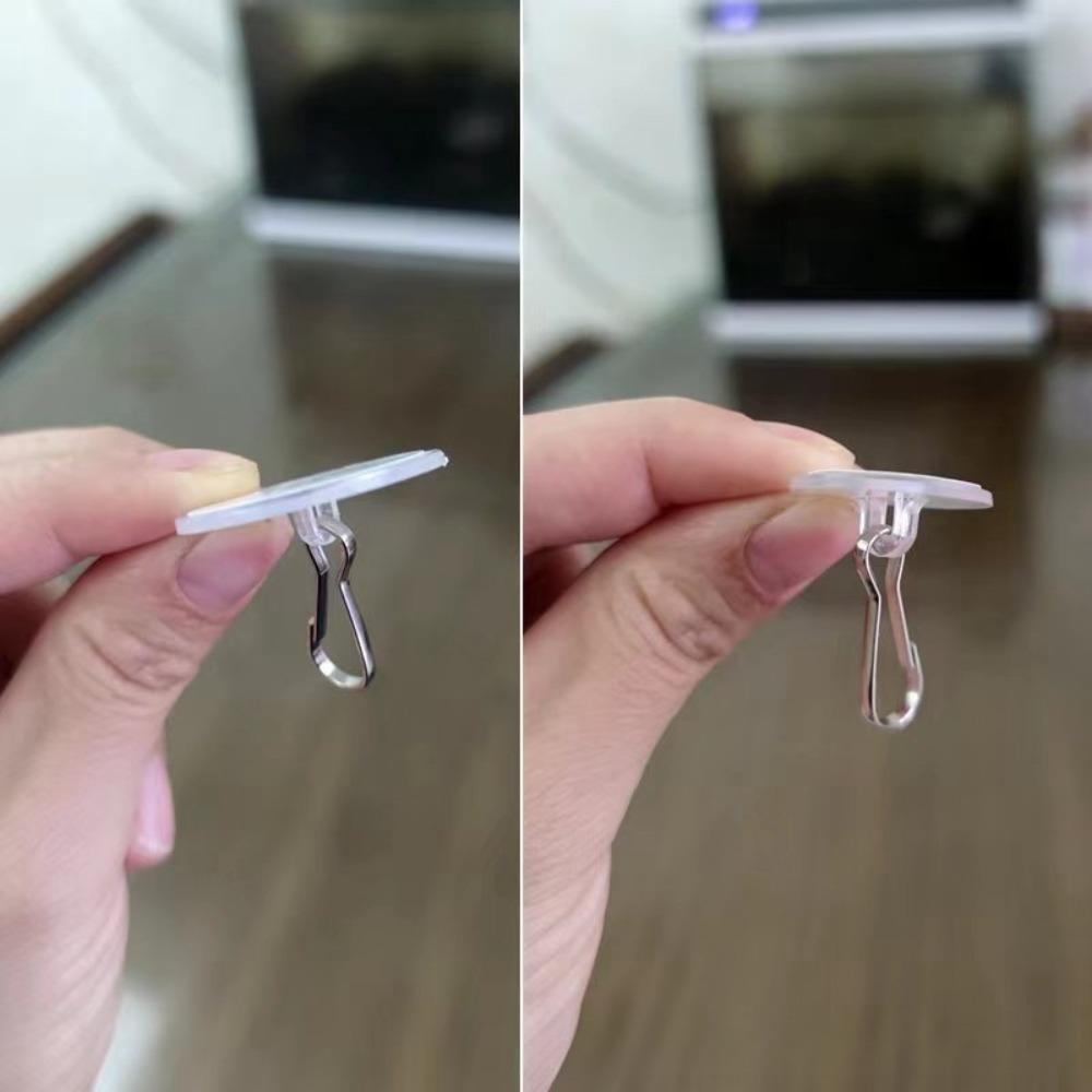 100pcs Christmas Hanging Ornaments Sticky Ceiling Hooks Self Adhesive Suction Cup  for Wedding