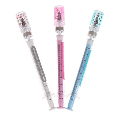 1Pc Syringe Peculiar Shape Cute Stationery 0.5Mm School Office Supplies Gel Pen