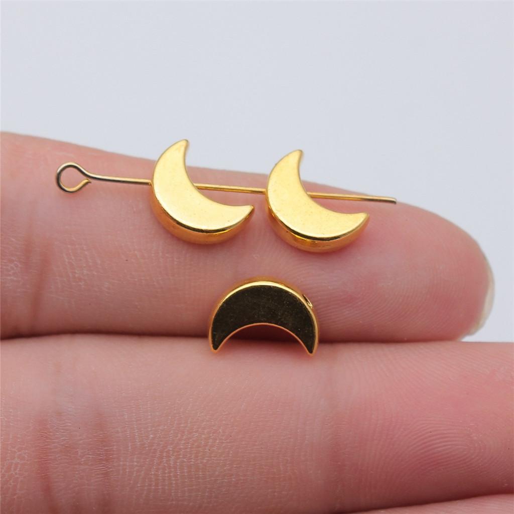 Geometric Small-Hole Spacer Beads Mini Antique Bronze Zinc Alloy Jewelry Making Fix Bead Position Style Bead Spacers