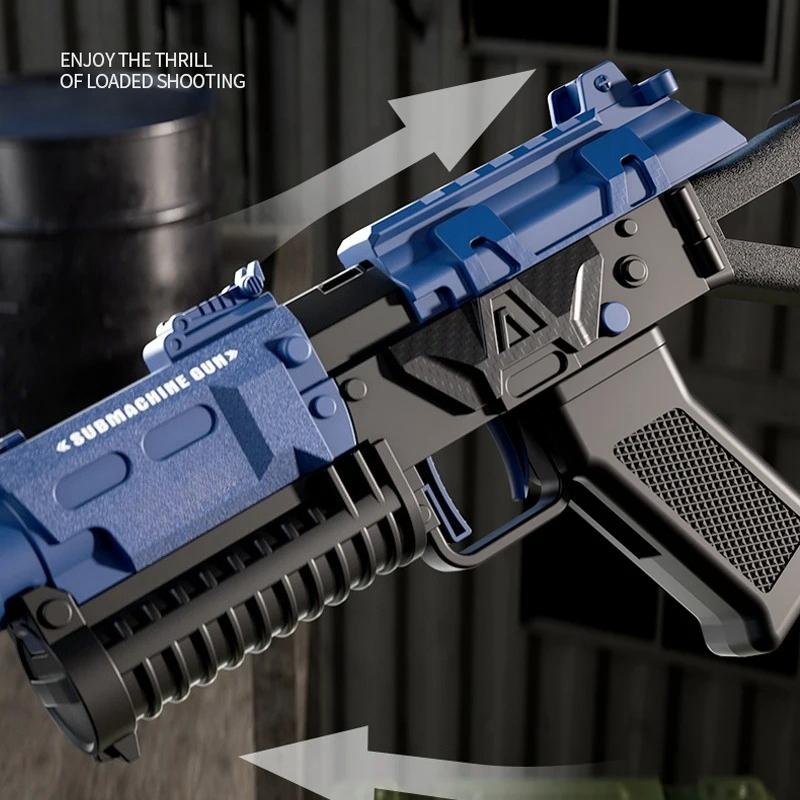 Outdoor Toy Pistol Gun Shell Throwing Soft Bullet for Kids Adults Sport Shooting Game Interactive Fun Toy Gun for Birthday Gift