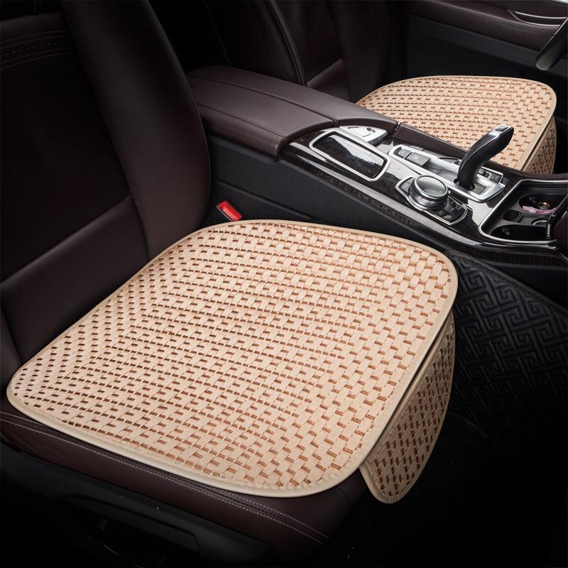 Car Seat Cushion Pad,Breathable Comfort Drivers Seat Covers With Storage Bag,Universal Car Front Seat Anti-Slip Cushion Mat Other&Four Seasons&Storage & Tidying