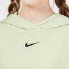 Nike Essentials Loose Fit Sporty Casual Long Sleeve Hoodie Women Tops Light-Green DD5641-383