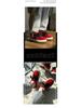 Herren Hässlich-Süße Lässige Brotschuhe: Sneaker mit dicker Sohle, höhenverstärkend, runder Zehenpartie, niedrig geschnitten zum Schnüren für Frühling und Sommer (208).