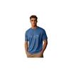 Nobero Men' Letter Print Regular Fit TShirt (1MTwtsC0252Mn_Marine )