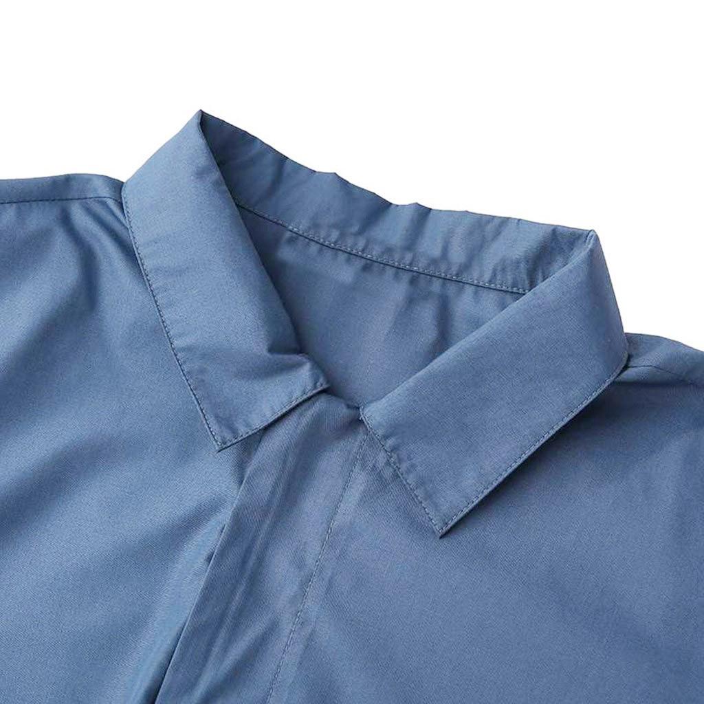 Tuta da Lavoro Estiva da Uomo con Zip - Manica Corta, Colore Unito, Design con Bavero