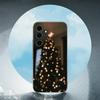 Landscape Winter Light Luxury Black Phone Case For Samsung Galaxy S23 S24 S25 Ultra S22 Plus S21