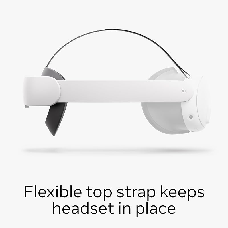 Meta Quest Elite Strap | Compatible with Meta Quest 3/3S | Comfortable Weight Distribution | Adjustable and Ergonomic Fit | Reduces Pressure and