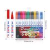 12color Permanent Paint Markers,Oil-Based Paint Pens,Waterproof Quick Dry Marker Set for Various materials Painting,Art Supplie