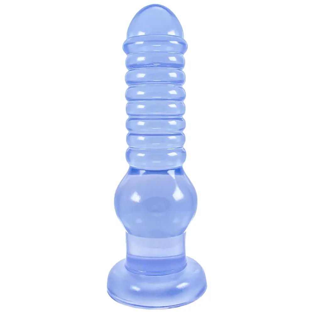 Nadměrný anální kolík, dildo, stimulace análního otvoru a vagíny, dlouhý anální kolík, masturbátor, měkký penis, anální dilatátor, sexuální hračky pro ženy a muže