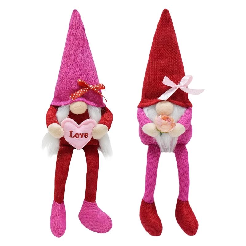 Lucky Gnomes Ornament Believed to Bring Good Fortunes Display Adornment Ideal Valentine Gift Homes Decoration Accent