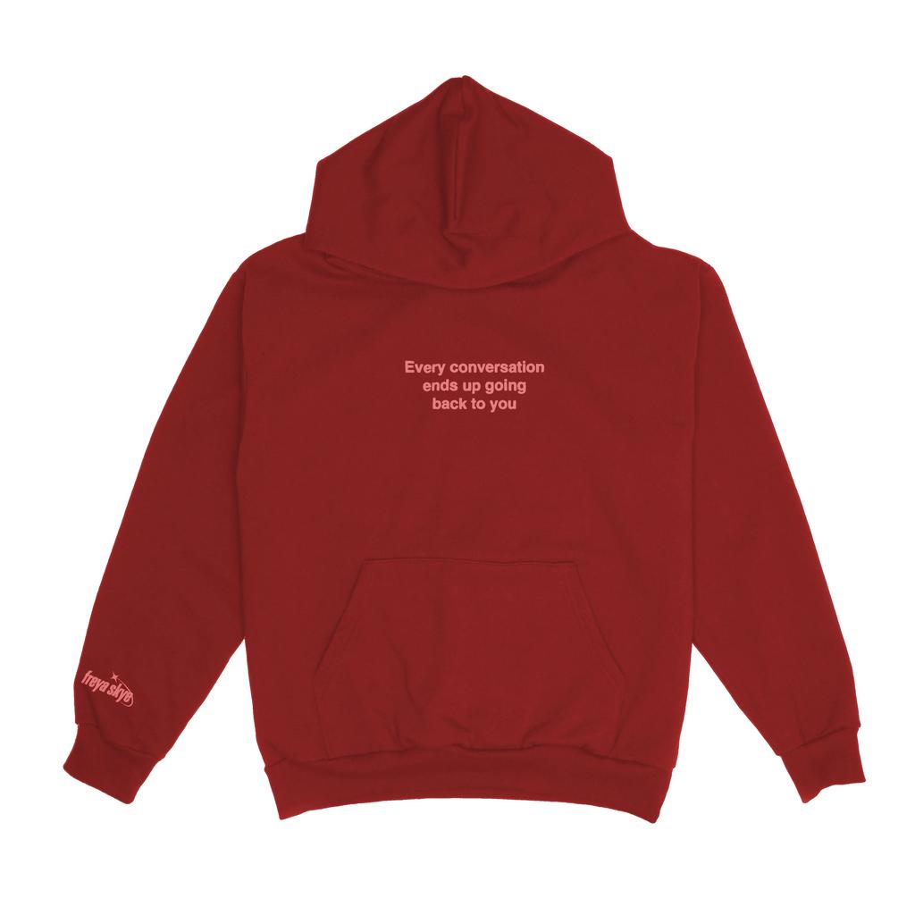Y2k Street Hip Hop Mikina Freya Skye Mikina s kapucí World Trour Pulovr Oversized Podzim Zima Fleecové Teplé Měkké Oblečení Unisex