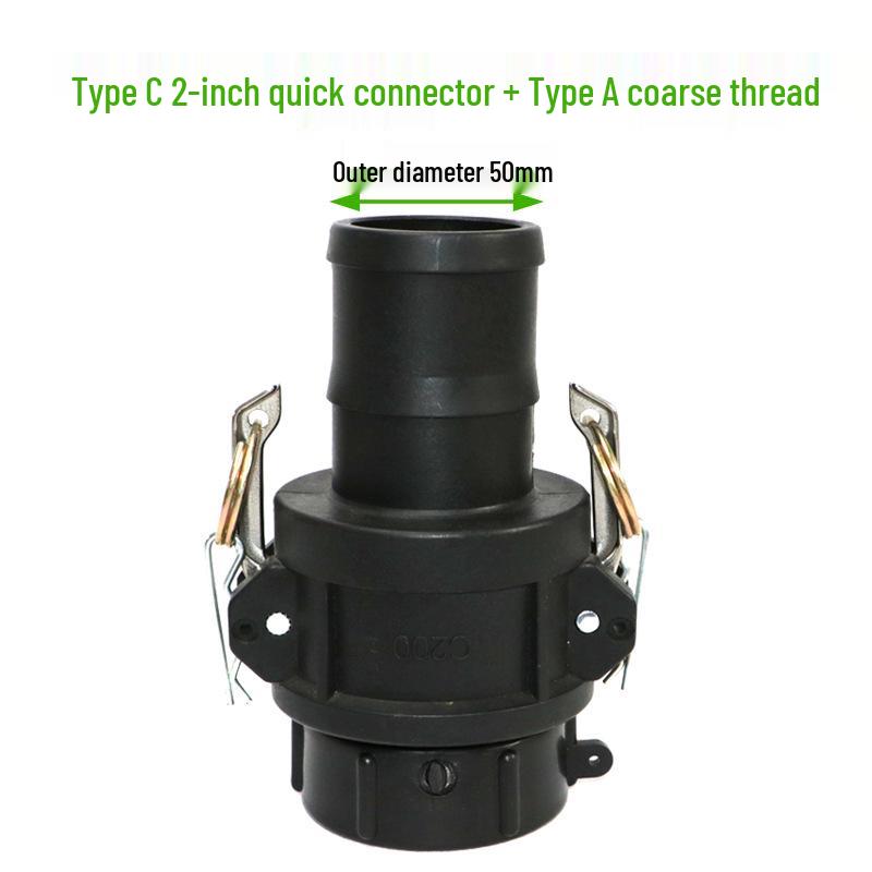 IBC Barrel C-Type Quick Connector Valve - 1", 1.5", & 2" Sizes Available