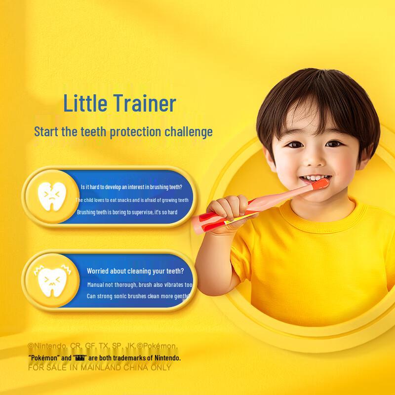 Colgate Kids Sonic Electric Toothbrush, Pokémon Edition