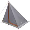 Trekking Tent Gray and Orange 2 Person
