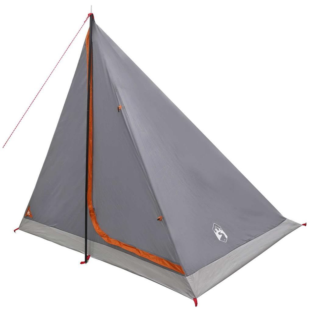 Trekking Tent Gray and Orange 2 Person
