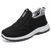 Cotton Shoes Winter Women's Shoes Velvet Thickened Cotton Boots One Pedal Mother Shoes Large Size Short Boots Couple Old Man Shoes