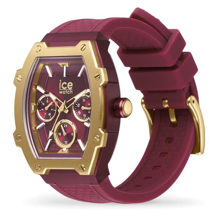 Montre Ice Watch - Femmes - 022868 - Bourgogne Silicone - Quartz - 5 Atm