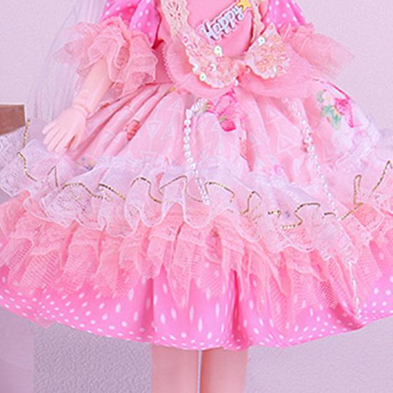 30CM 45663 Ball Jointed Doll with Clothes Princess Lolita Dress BJD Doll Collectable Posable