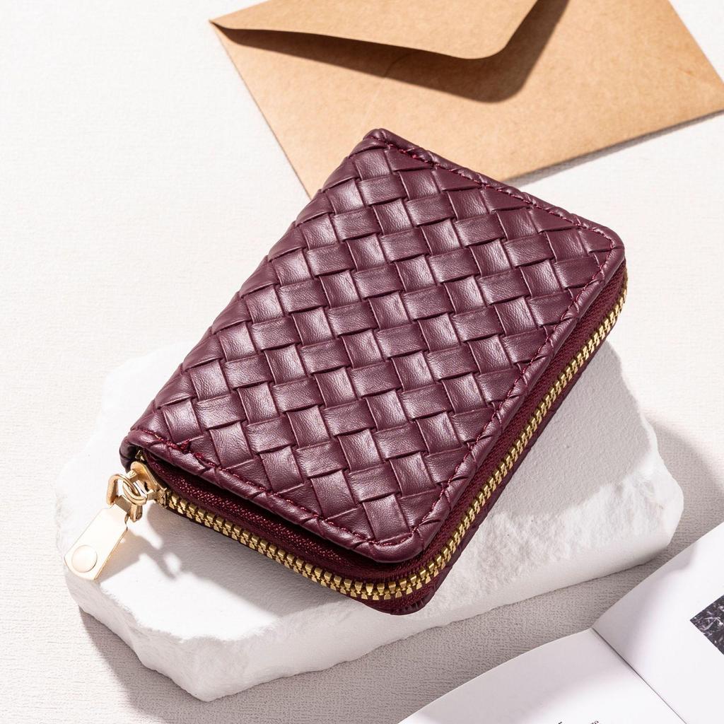 Women's & Men's Large Capacity Anti-Demagnetization Accordion Card Holder with Multi-Card Slots and ID Clip